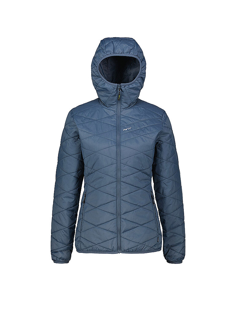 Meru MERU Damen Isojacke Ithari Hoodie wendbar dunkelblau | S, dunkelblau