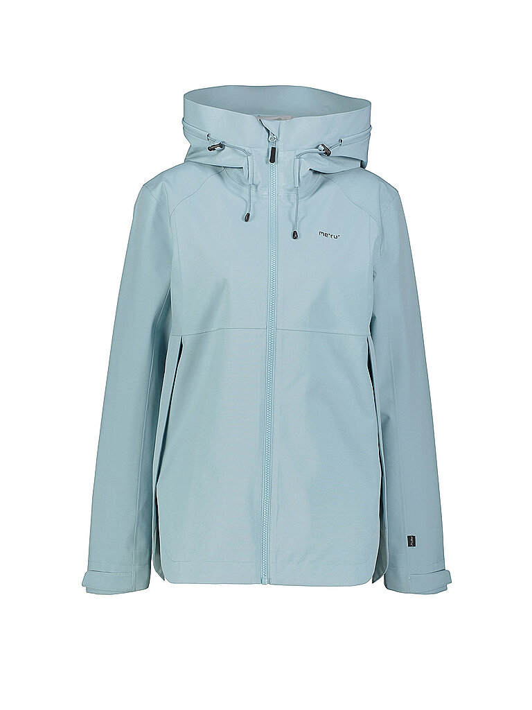 Meru MERU Damen Wanderjacke Alfena Hoodie 2L hellblau | 36, hellblau