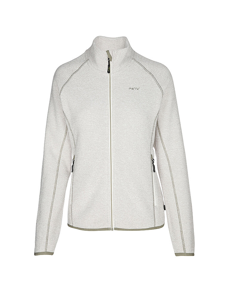 Meru MERU Damen Fleecejacke Horts 2.0 Melane Hoodie hellgrau | 34, hellgrau