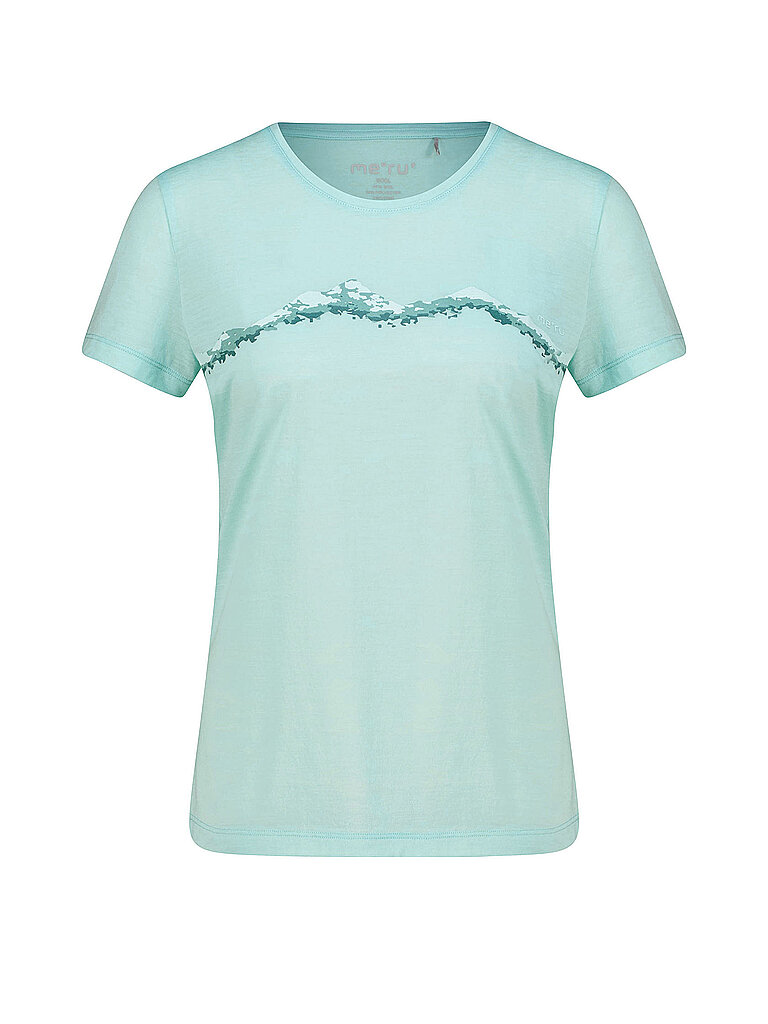 Meru MERU Damen Funktionsshirt Nelas Woolmix hellblau | 36, hellblau