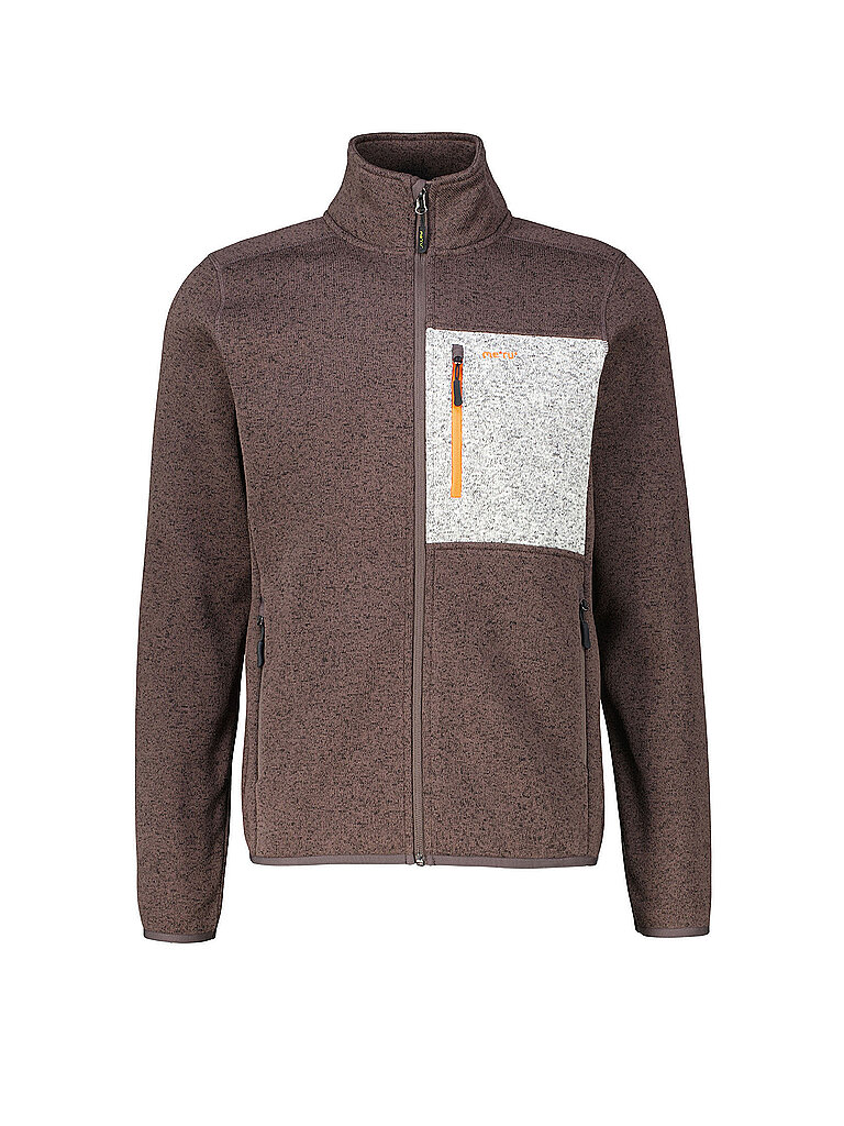 MERU Herren Fleecejacke Askersund dunkelrot | L