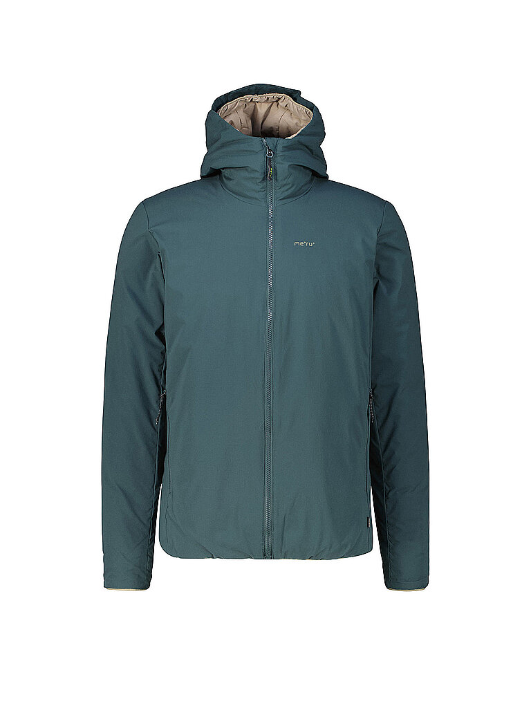 Meru MERU Herren Isojacke Envigado Padded Hoodie dunkelgrün | M, dunkelgrün