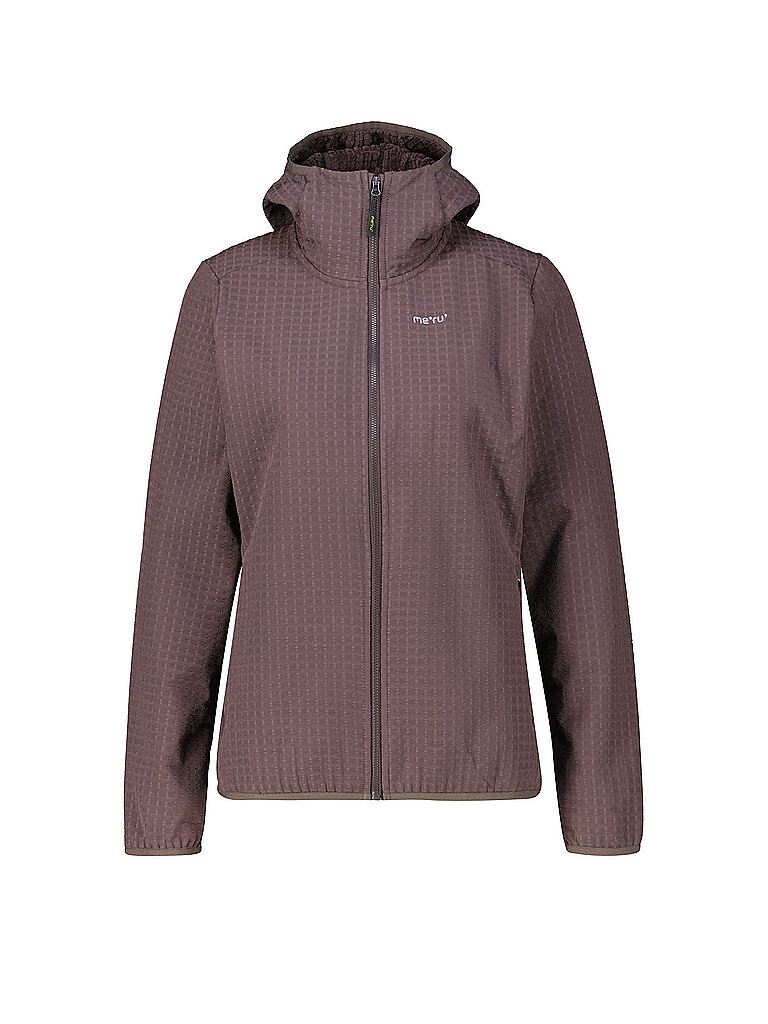 Meru MERU Damen Softshelljacke Tunja Hoodie dunkelrot | S, dunkelrot