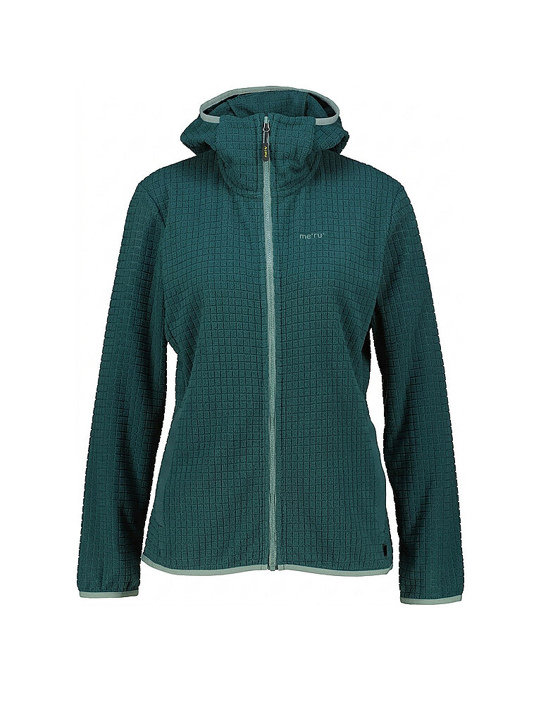 Meru MERU Damen Fleecejacke Jamundi Hoodie dunkelgrün | S, dunkelgrün