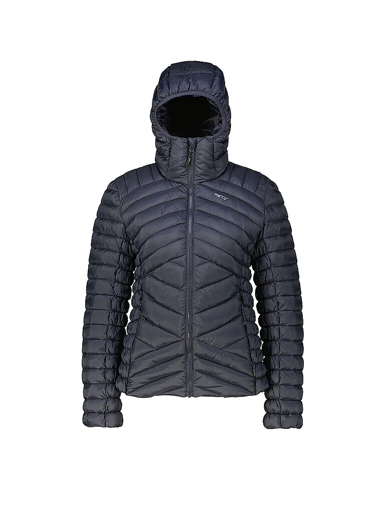 Meru MERU Damen Isojacke Hawera Hoodie dunkelblau | S, dunkelblau