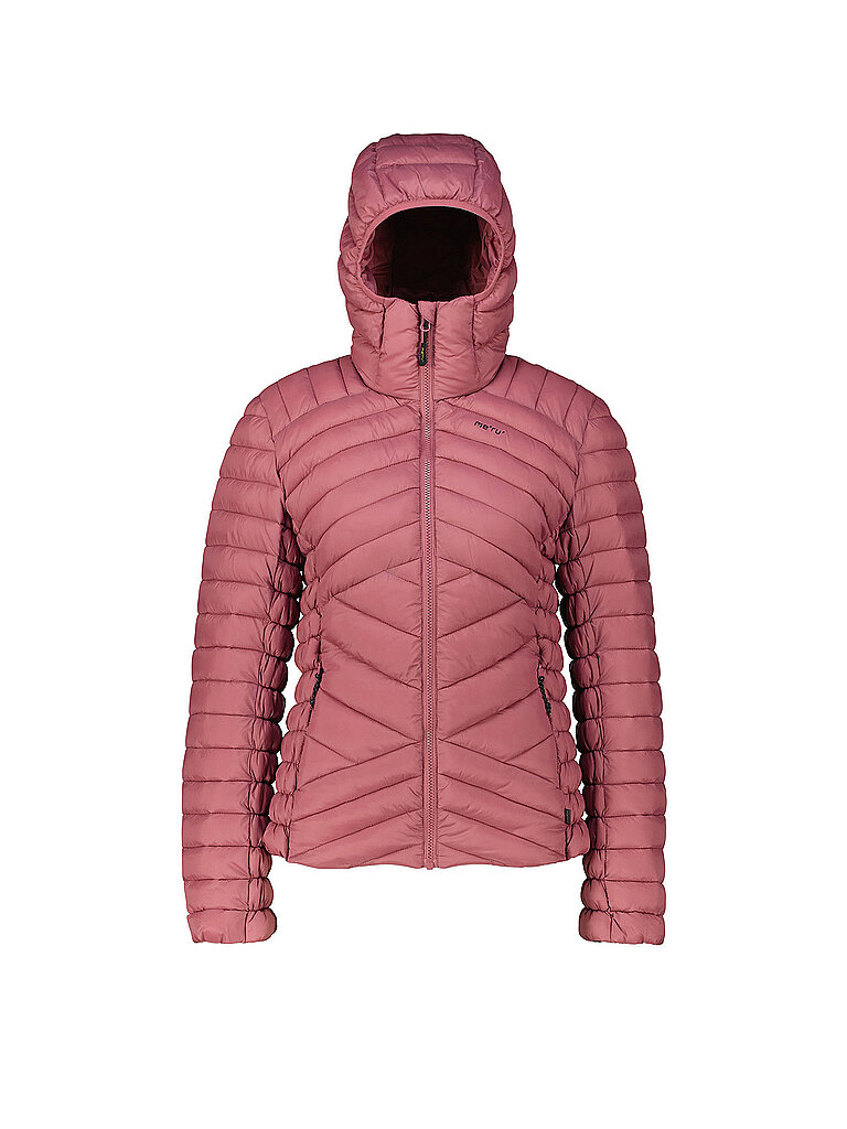 Meru MERU Damen Isojacke Hawera Hoodie dunkelrot | S, dunkelrot