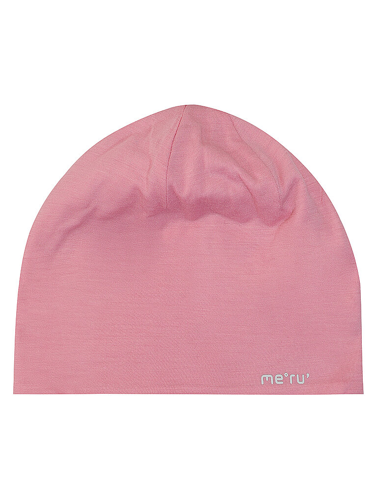 Meru MERU Mütze Ringsted Wool-Mix Uni rosa, rosa