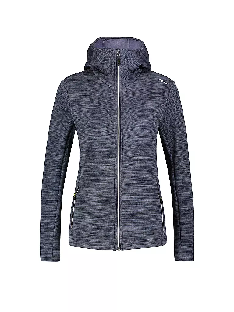 MERU | Damen Fleecejacke Basildon Hoodie | dunkelblau