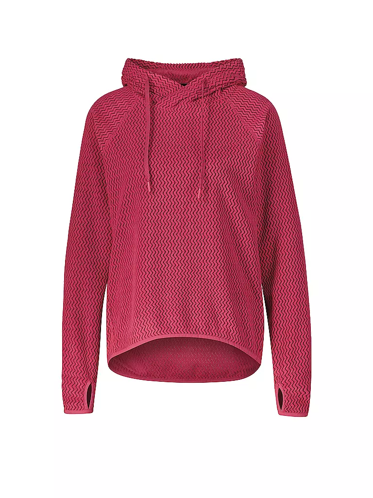 MERU | Damen Fleecejacke Calais Hoodie | beere