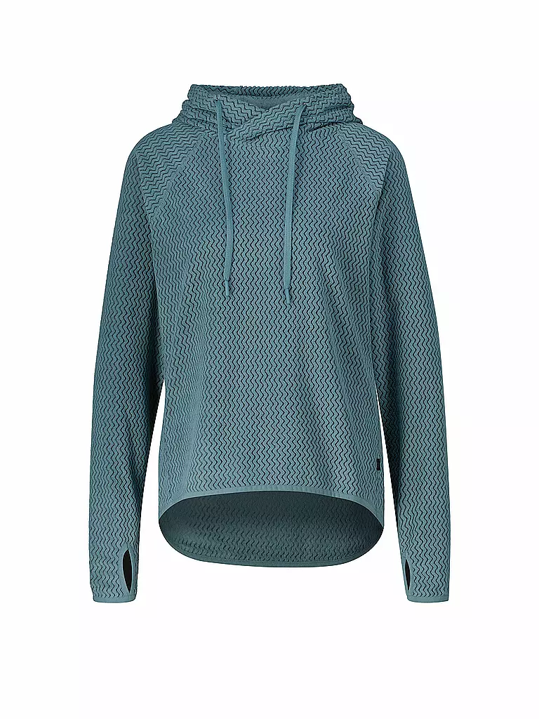MERU | Damen Fleecejacke Calais Hoodie | petrol