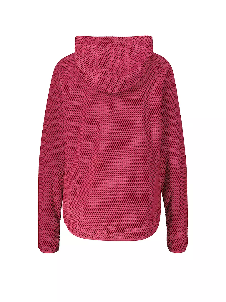 MERU | Damen Fleecejacke Calais Hoodie | beere