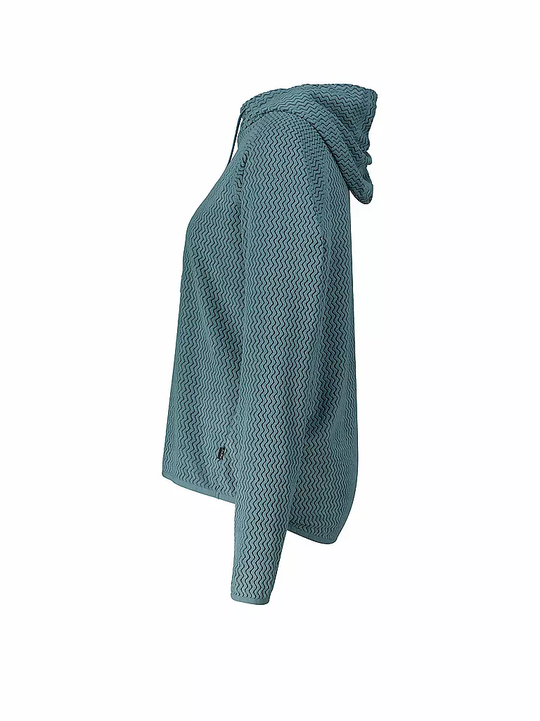 MERU | Damen Fleecejacke Calais Hoodie | beere
