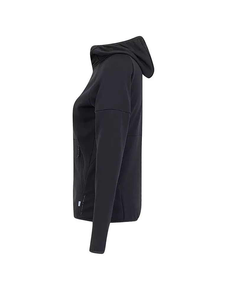 MERU | Damen Fleecejacke Paita | schwarz