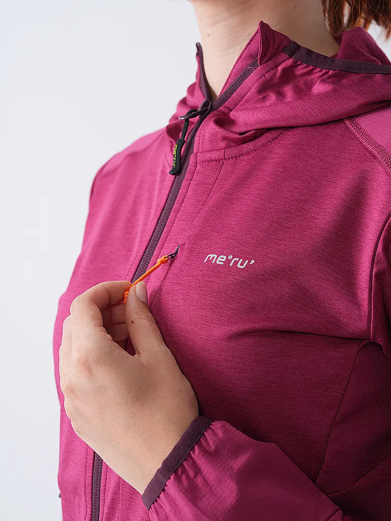 MERU | Damen Fleecejacke Silkeborg Stretch Hoodie | 