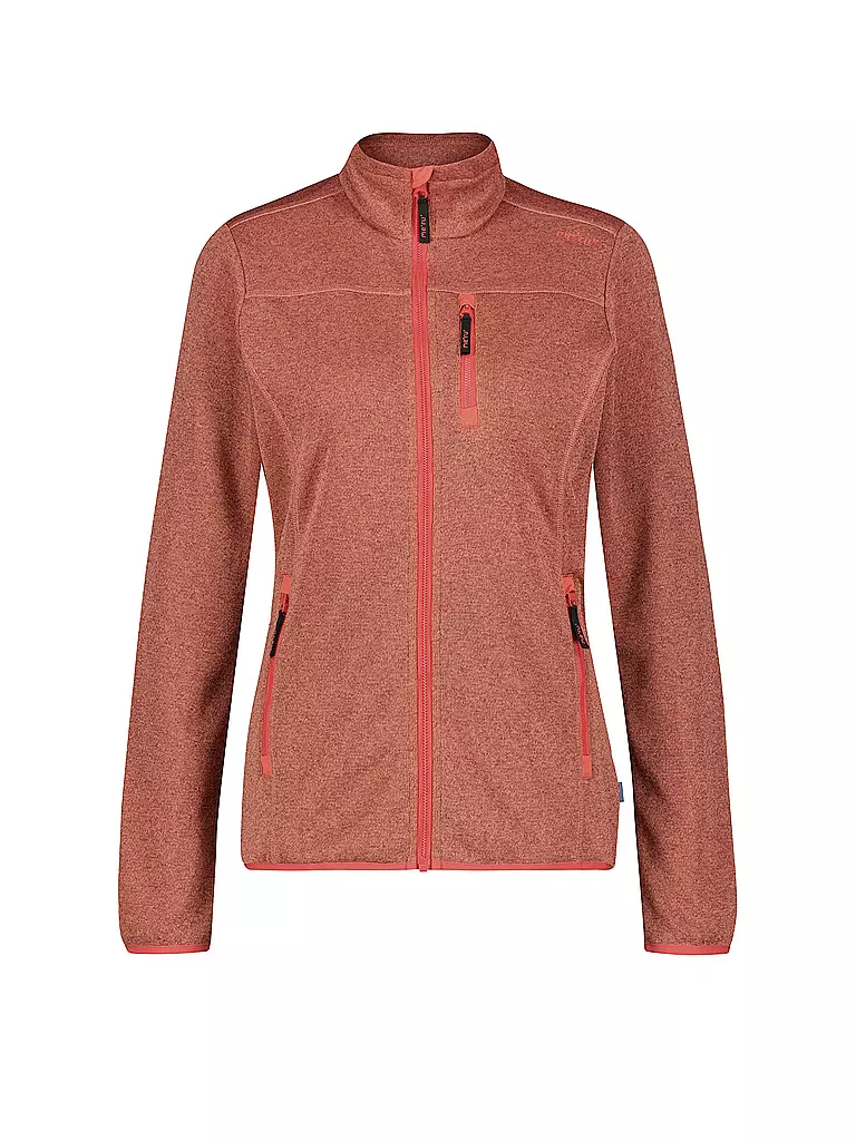 MERU | Damen Fleecejacke Talagante | koralle