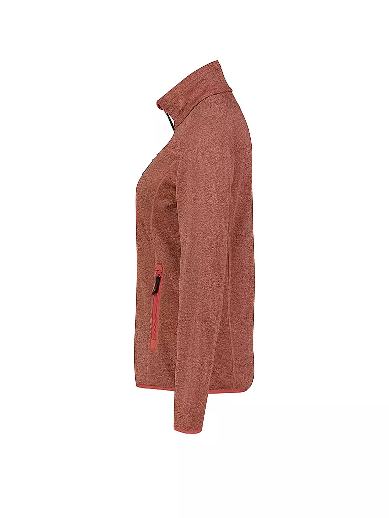 MERU | Damen Fleecejacke Talagante | koralle