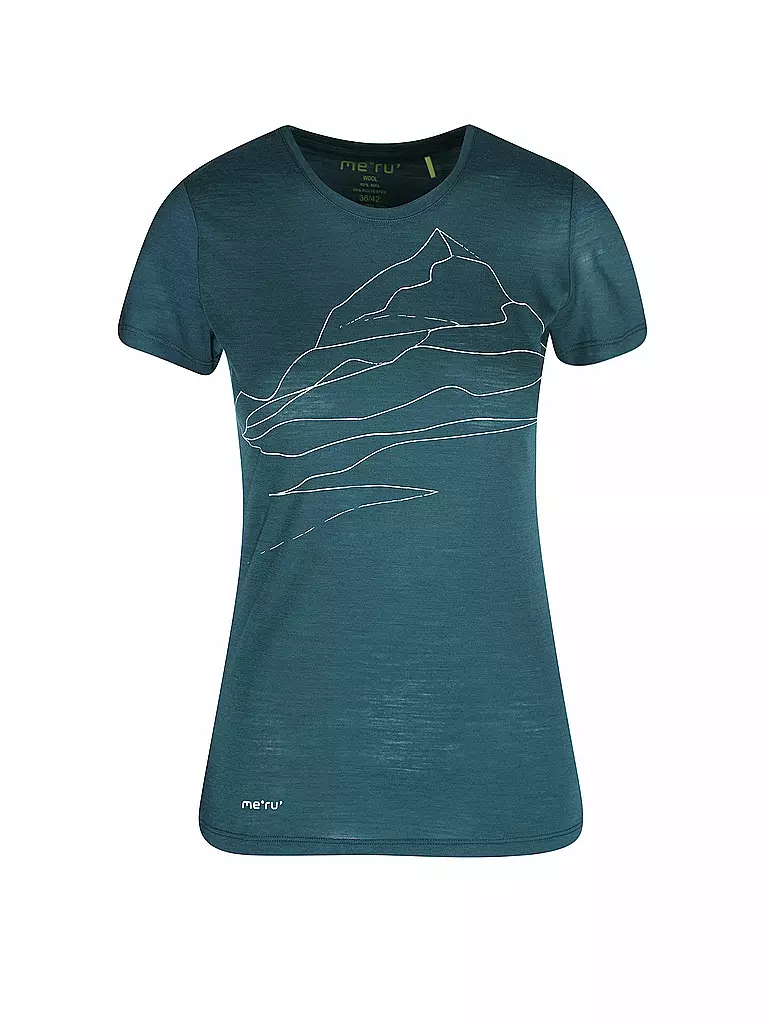 MERU | Damen Funktionsshirt Rjukan | petrol