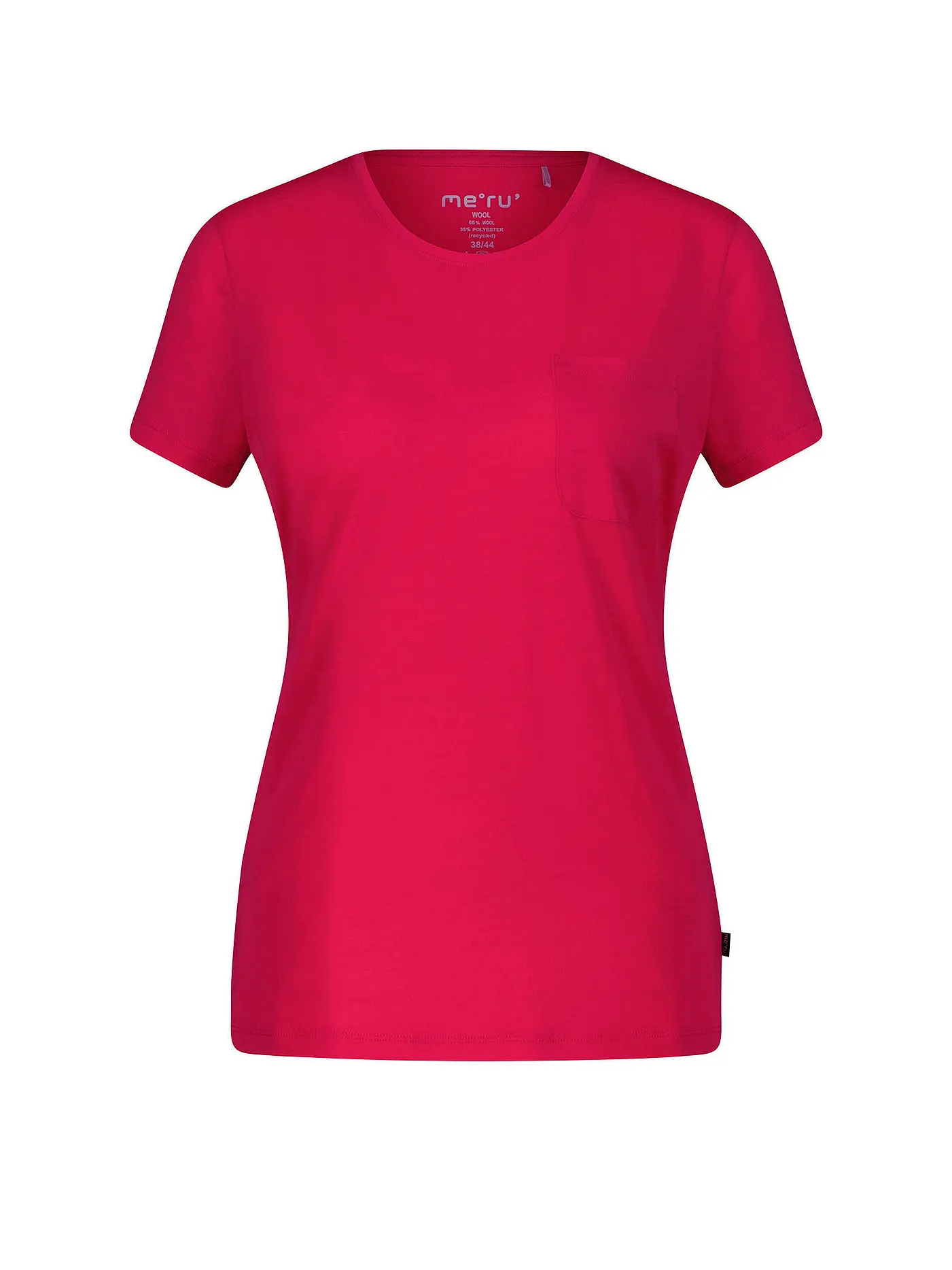 MERU | Damen Funktionsshirt Trelleborg Woolmix | beere
