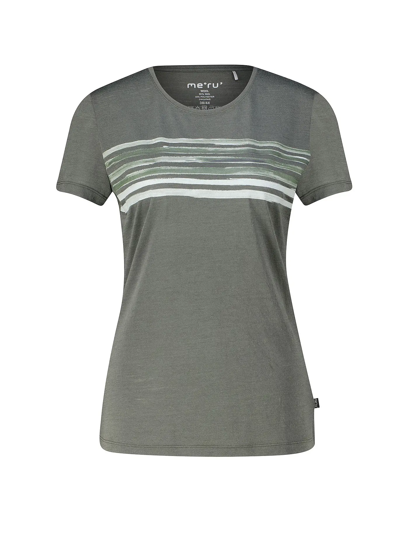 MERU | Damen Funktionsshirt Trelleborg Woolmix | dunkelgrün