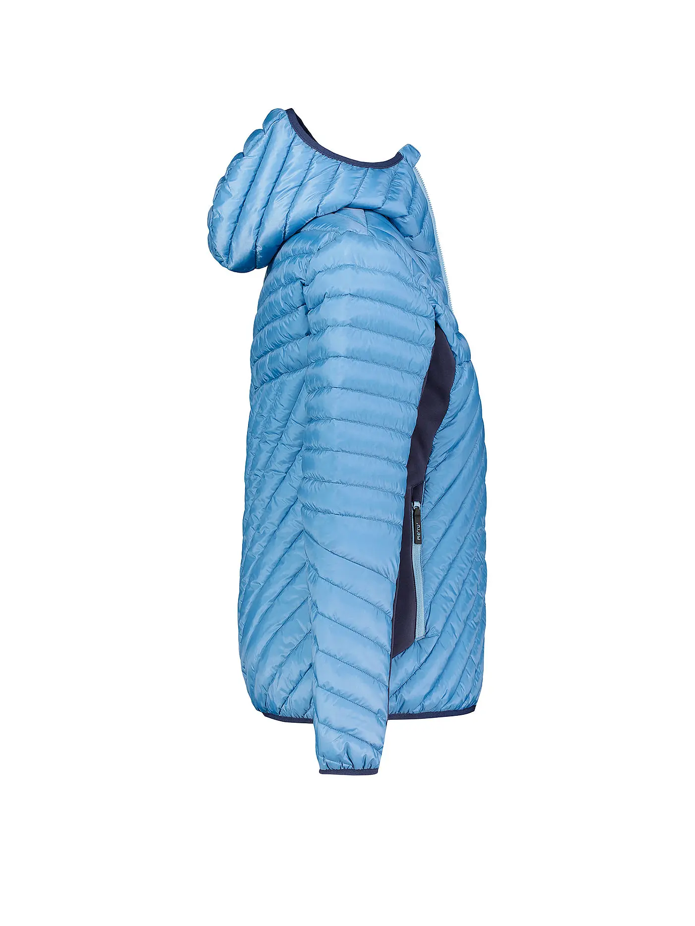 MERU | Damen Hybridjacke Halifaxd Hoodie | hellblau