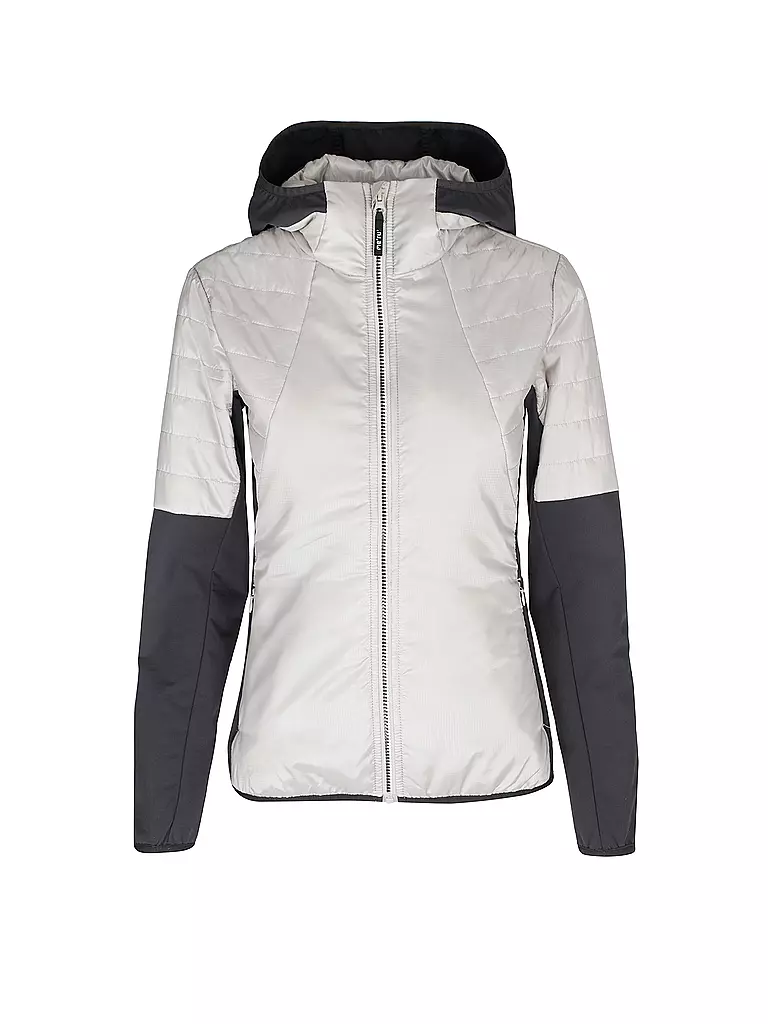 MERU | Damen Hybridjacke Lota | grau