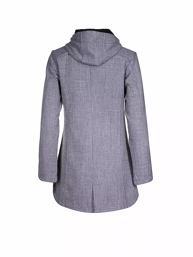 MERU | Damen Softshell-Mantel Gaberl | grau