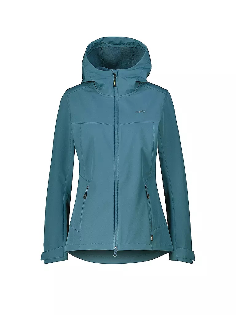 MERU | Damen Softshelljacke Toulouse Hoodie | petrol