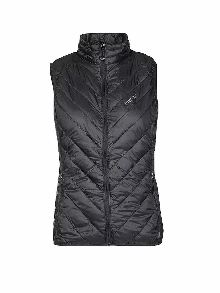 MERU | Damen Steppweste White Rock | schwarz