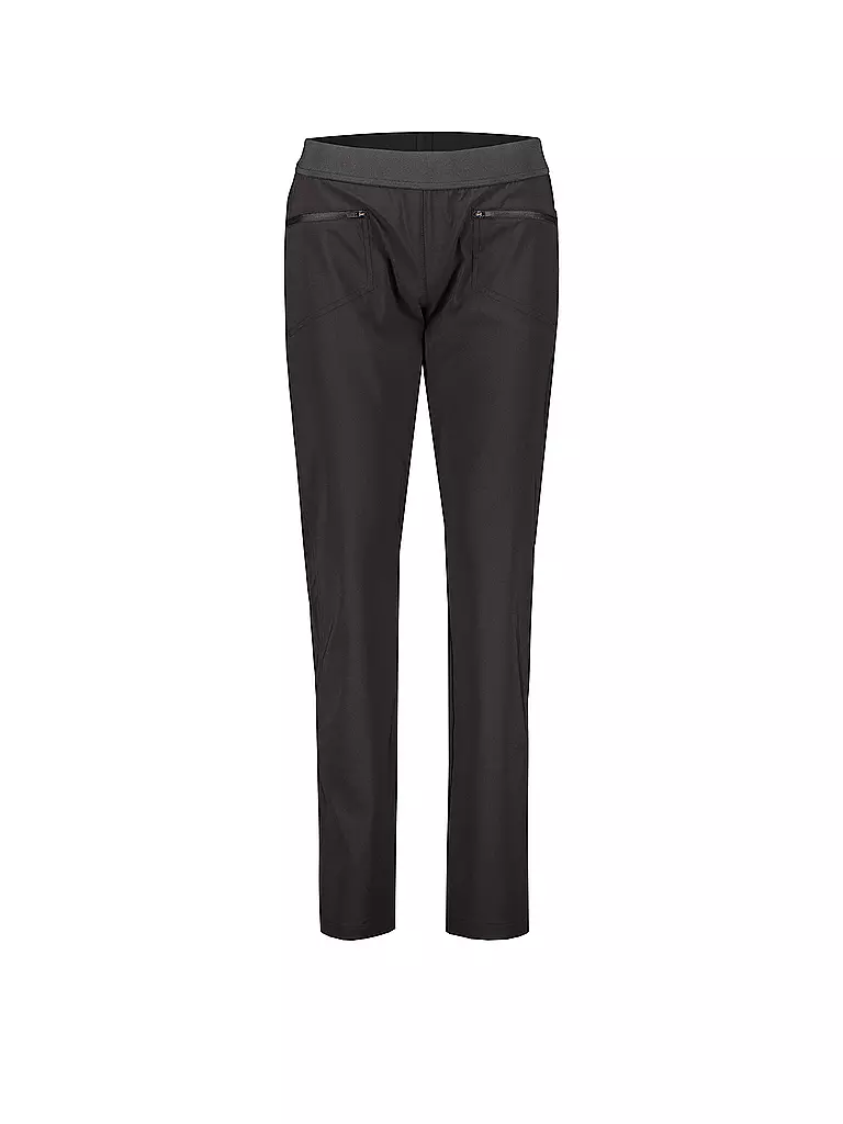 MERU | Damen Wanderhose Clamart Slimfit | schwarz