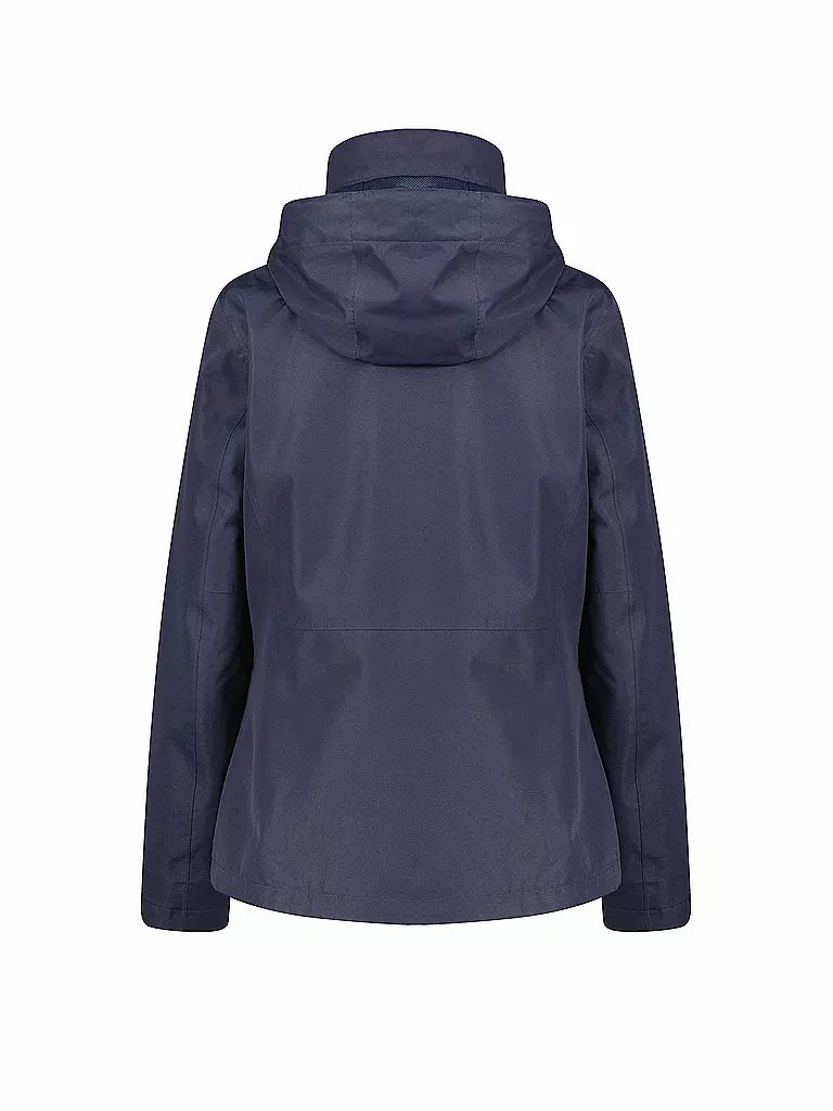 MERU | Damen Wanderjacke Bedfird 2in1 Hoodie | dunkelblau
