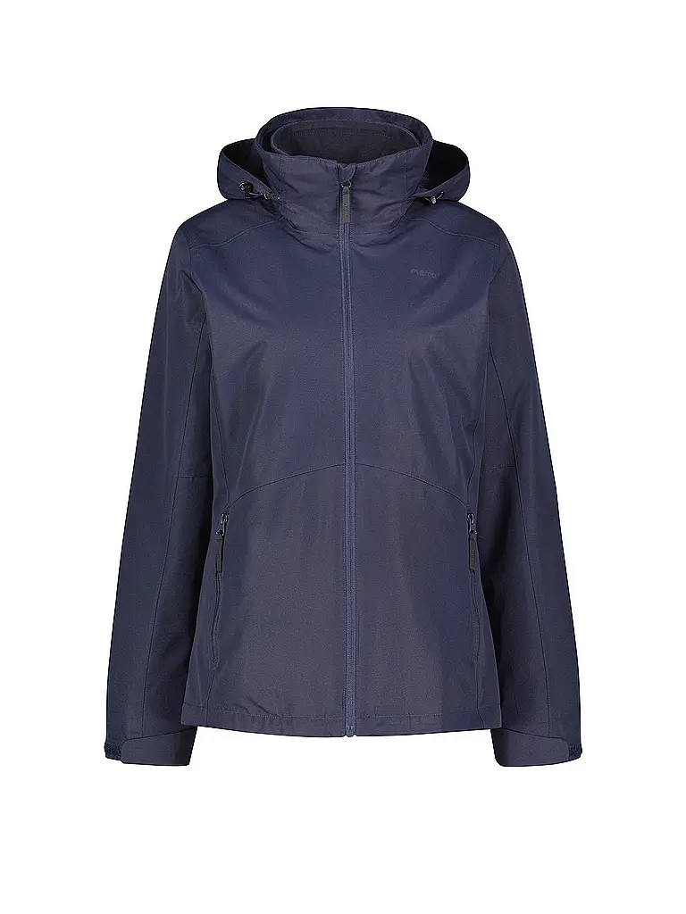 MERU | Damen Wanderjacke Bedford 2in1 Hoodie | dunkelblau