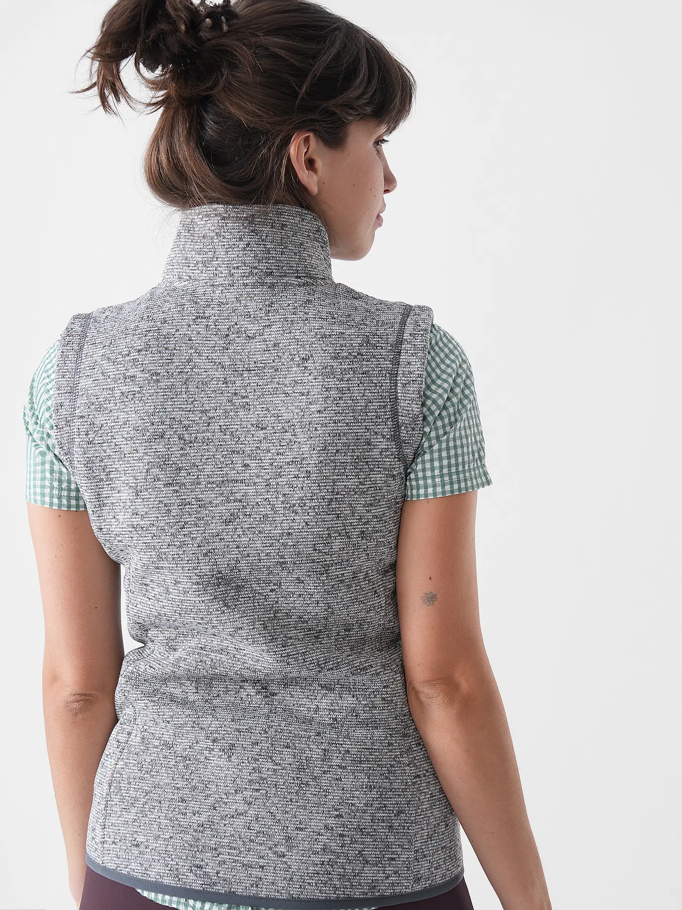 MERU | Damen Weste Bergen | hellgrau