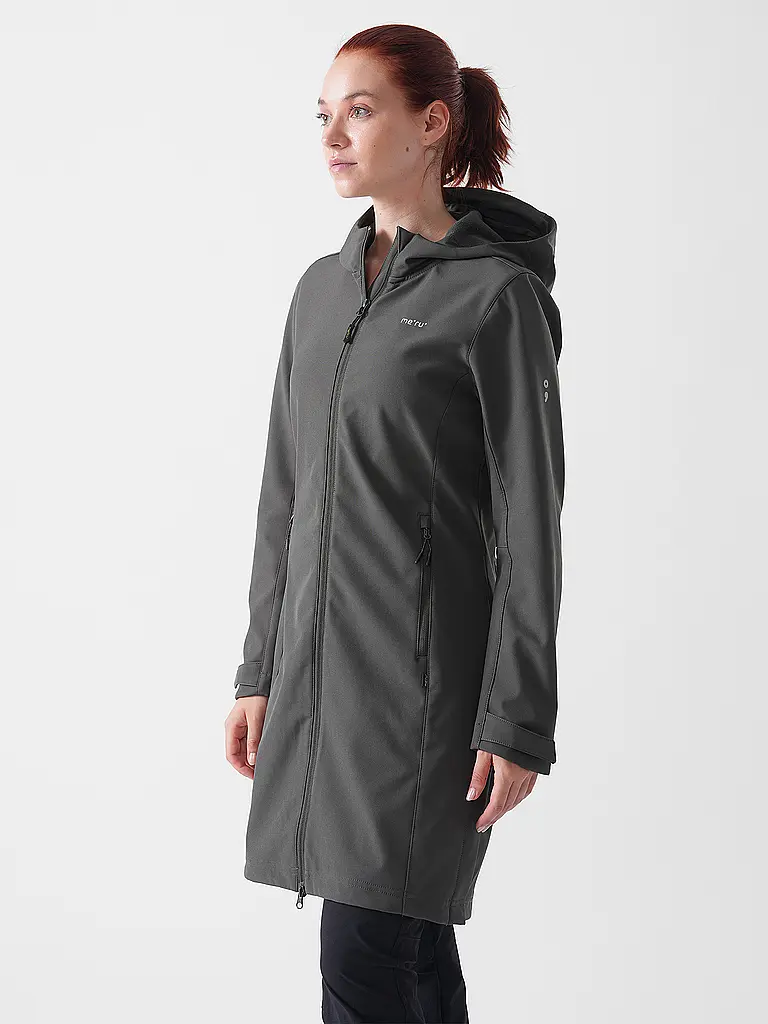 MERU | Damen Winter Softshellmantel Touloluse Hoodie | 