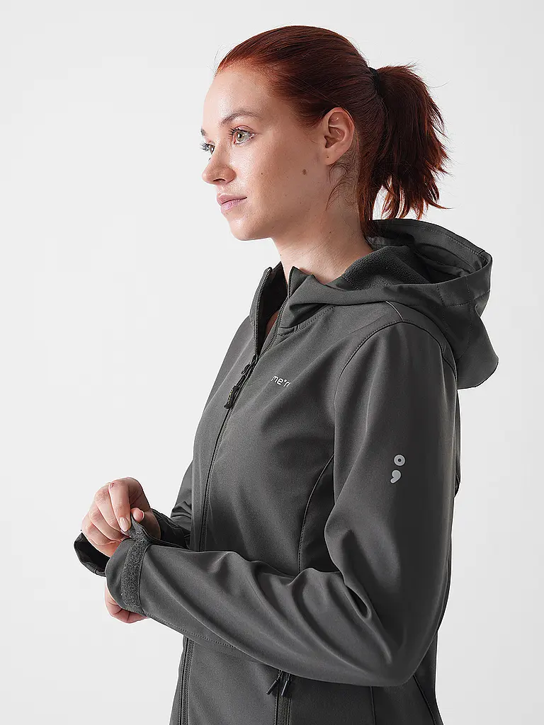 MERU | Damen Winter Softshellmantel Touloluse Hoodie | 