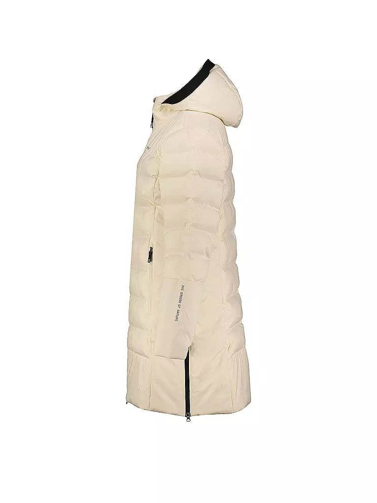 MERU | Damen Wintermantel Esbjerg Hoodie | beige