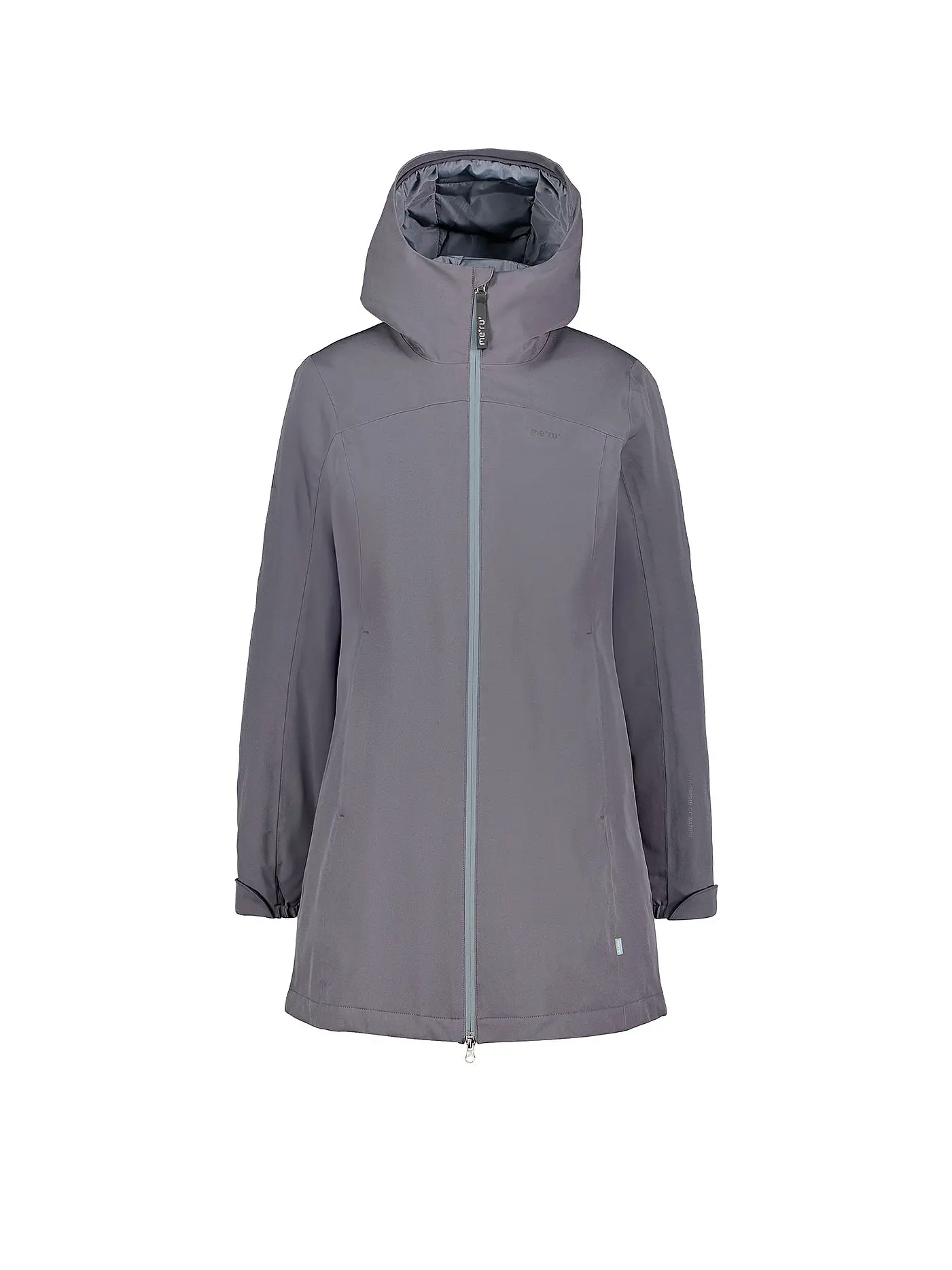 MERU | Damen Wintermantel Nora Hoodie | grau