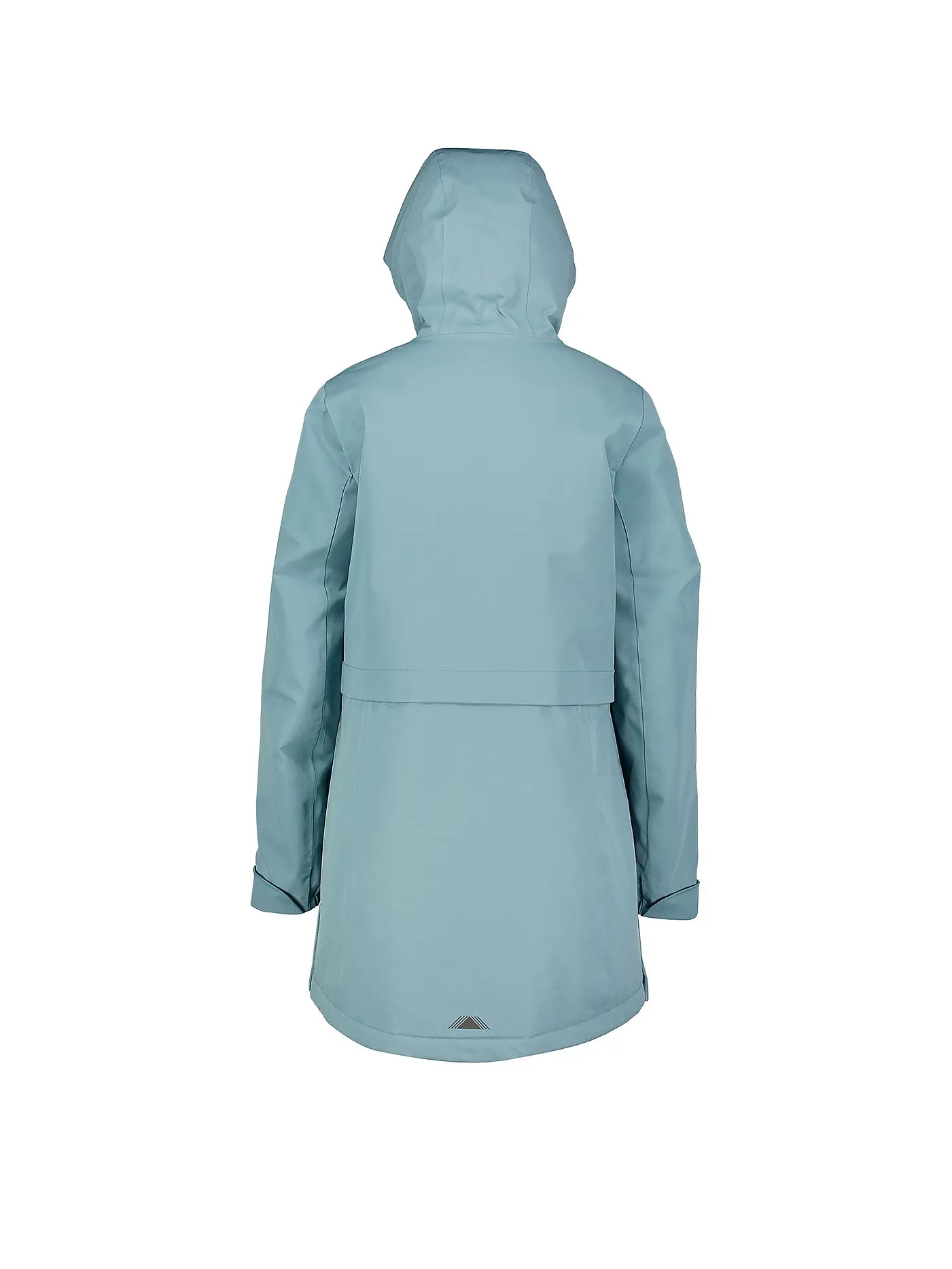 MERU | Damen Wintermantel Nora Hoodie | hellgrau