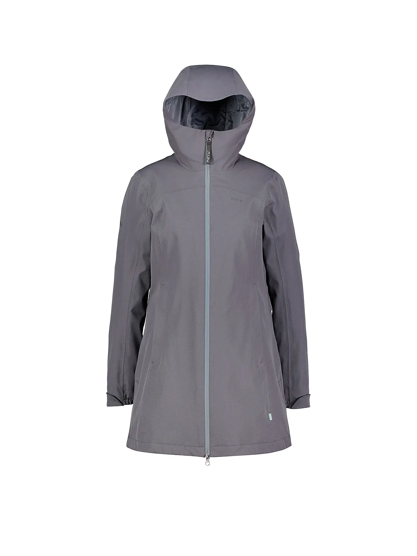 MERU | Damen Wintermantel Nora Hoodie | grau
