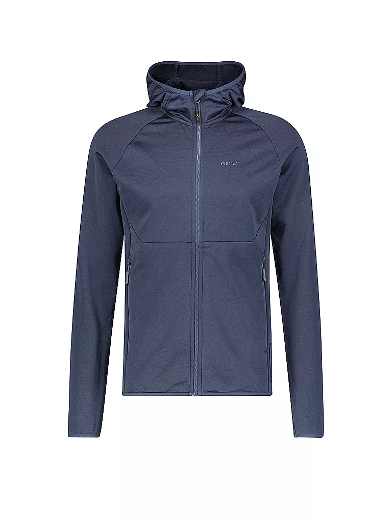 MERU | Herren Fleecejacke Aveiro Hoodie | dunkelblau