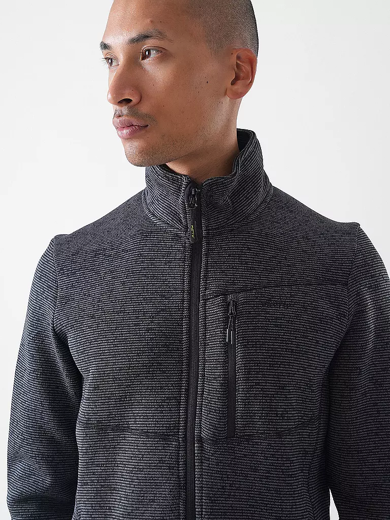 MERU | Herren Fleecejacke Bergen | grau