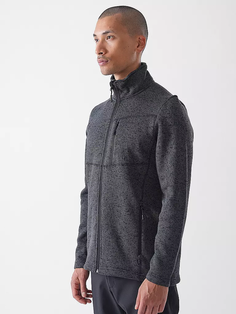 MERU | Herren Fleecejacke Bergen | grau