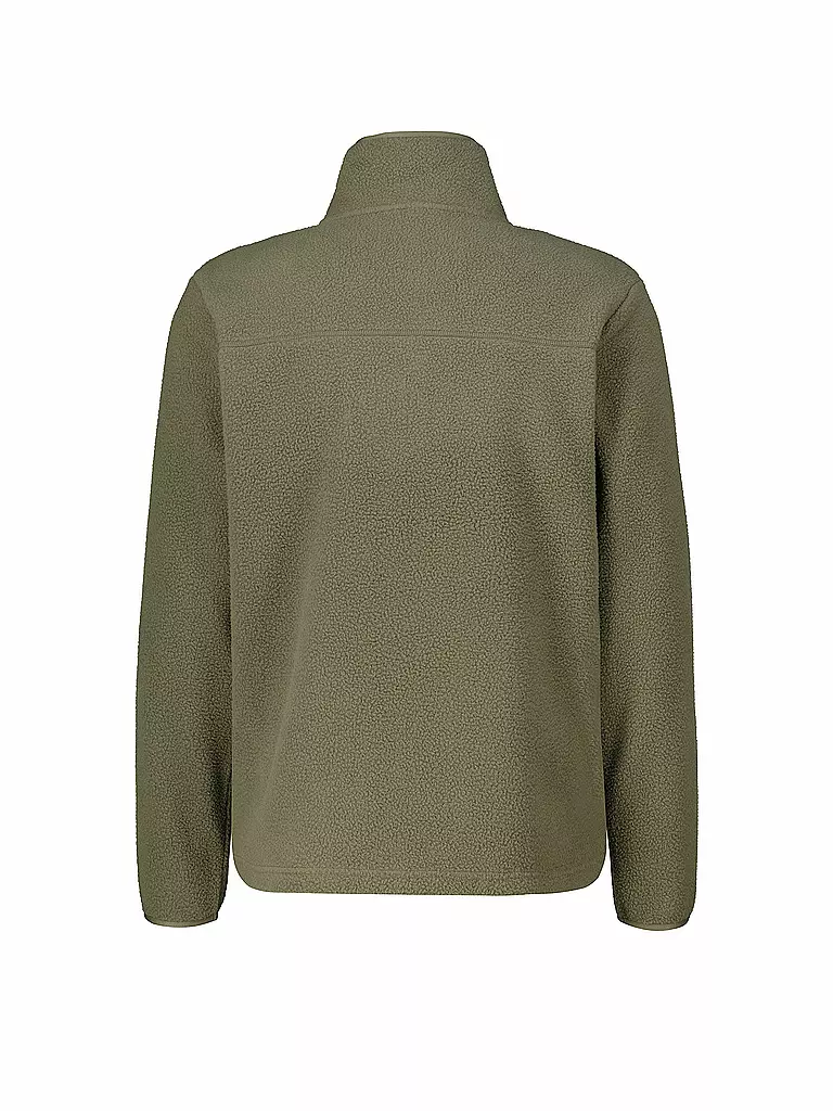 MERU | Herren Fleecejacke Boigny Sherpafleece | dunkelgrün