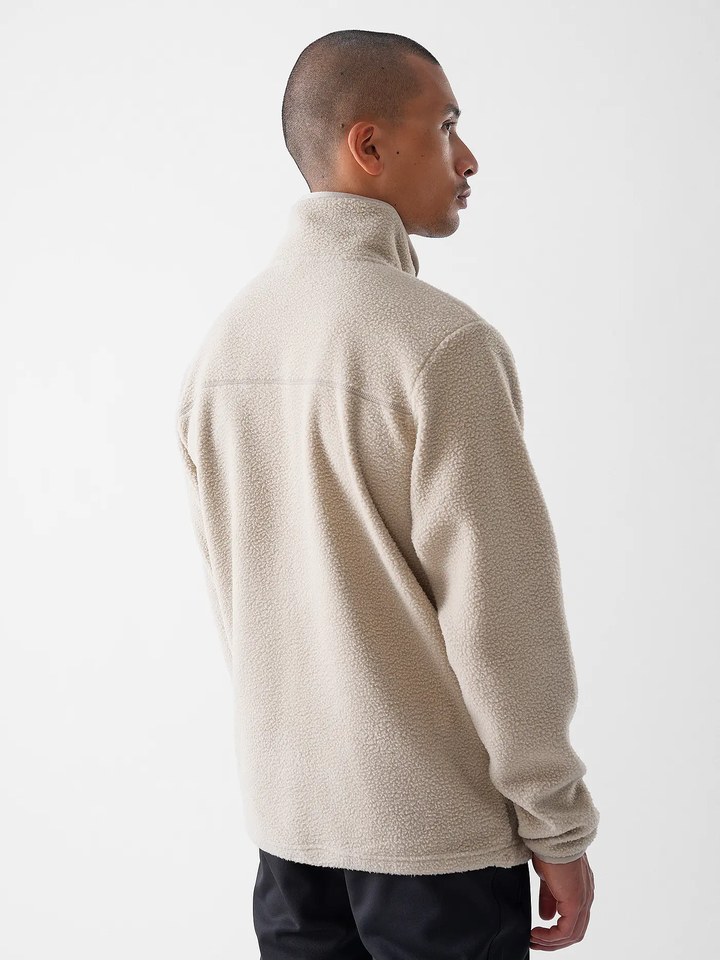 MERU | Herren Fleecejacke Boigny Sherpafleece | beige