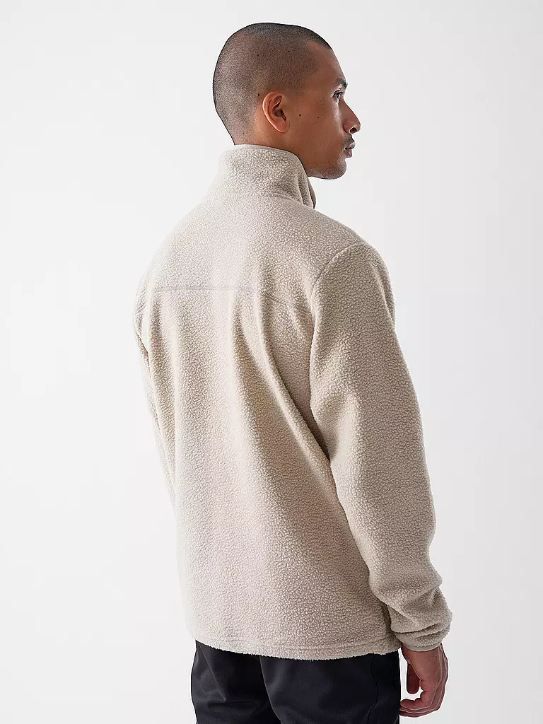 MERU | Herren Fleecejacke Boigny Sherpafleece | dunkelgrün