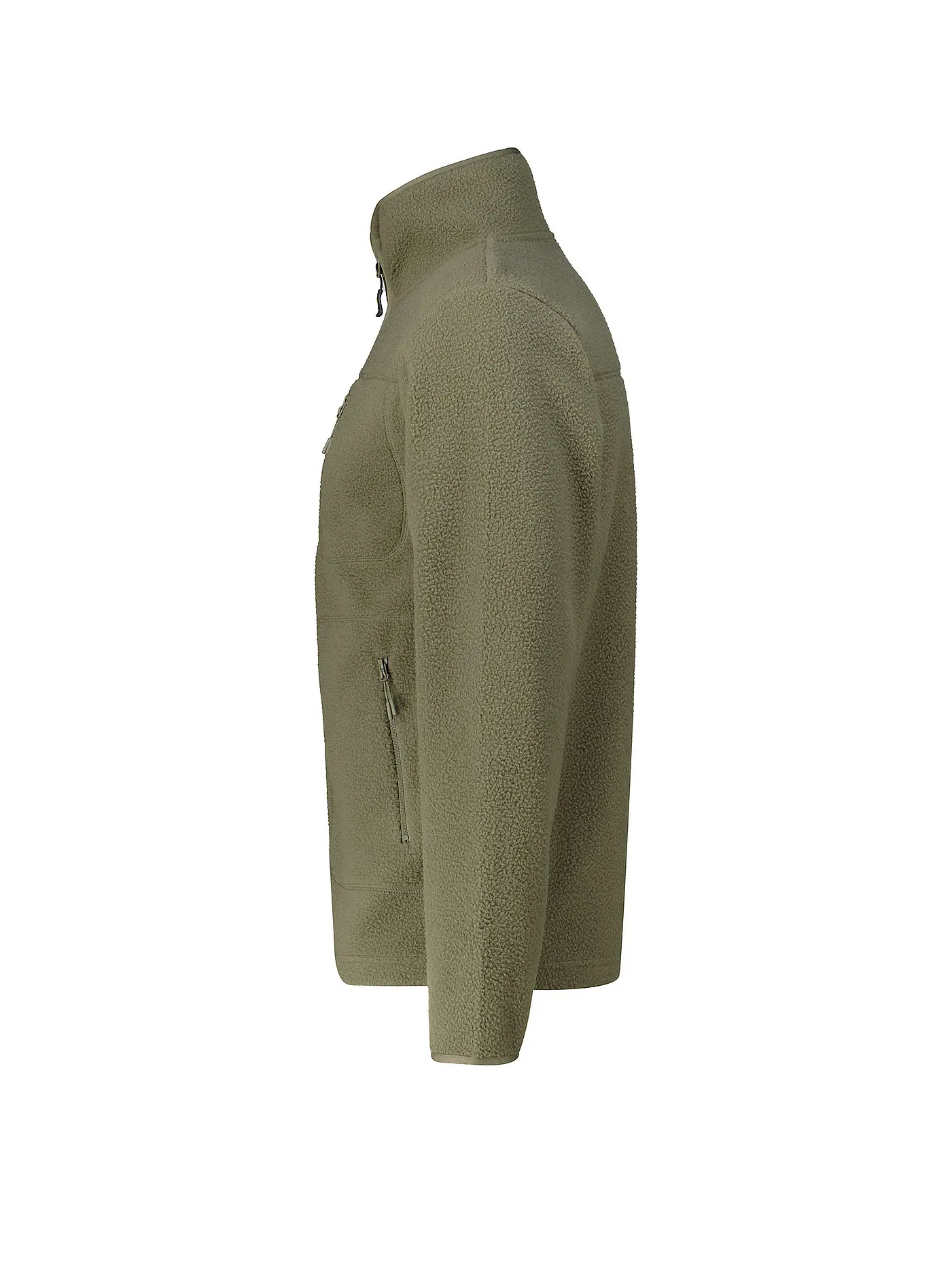 MERU | Herren Fleecejacke Boigny Sherpafleece | dunkelgrün