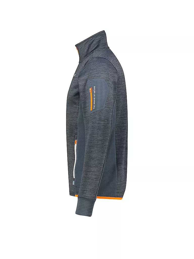 MERU | Herren Fleecejacke Bornholm | grau