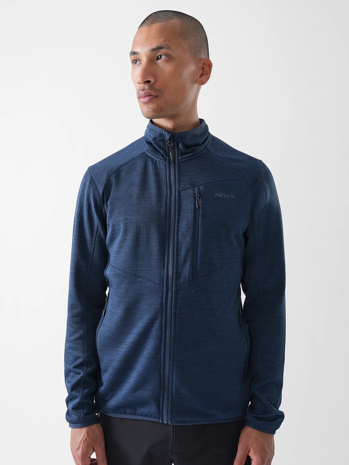 MERU | Herren Fleecejacke Caen | dunkelblau