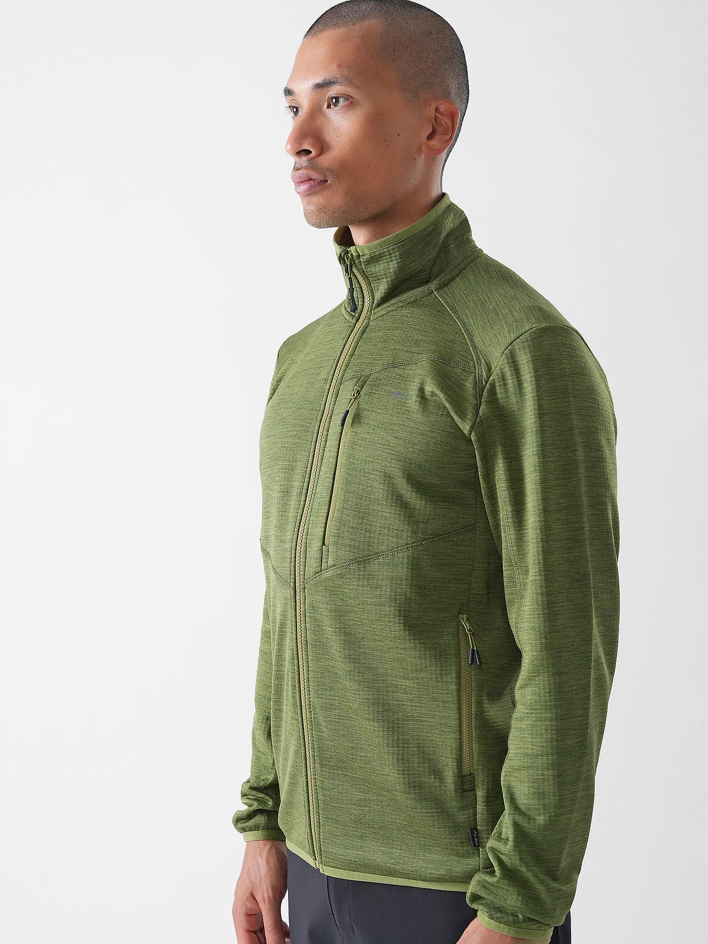 MERU | Herren Fleecejacke Caen | olive