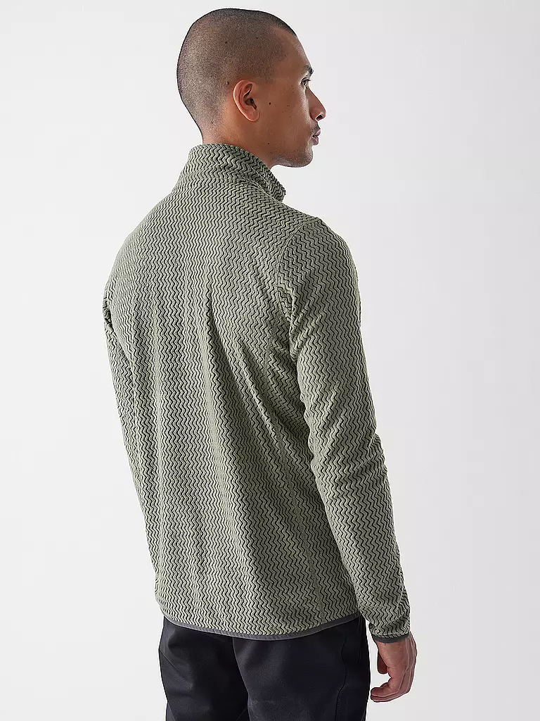 MERU | Herren Fleecejacke Calais Hoodie | petrol
