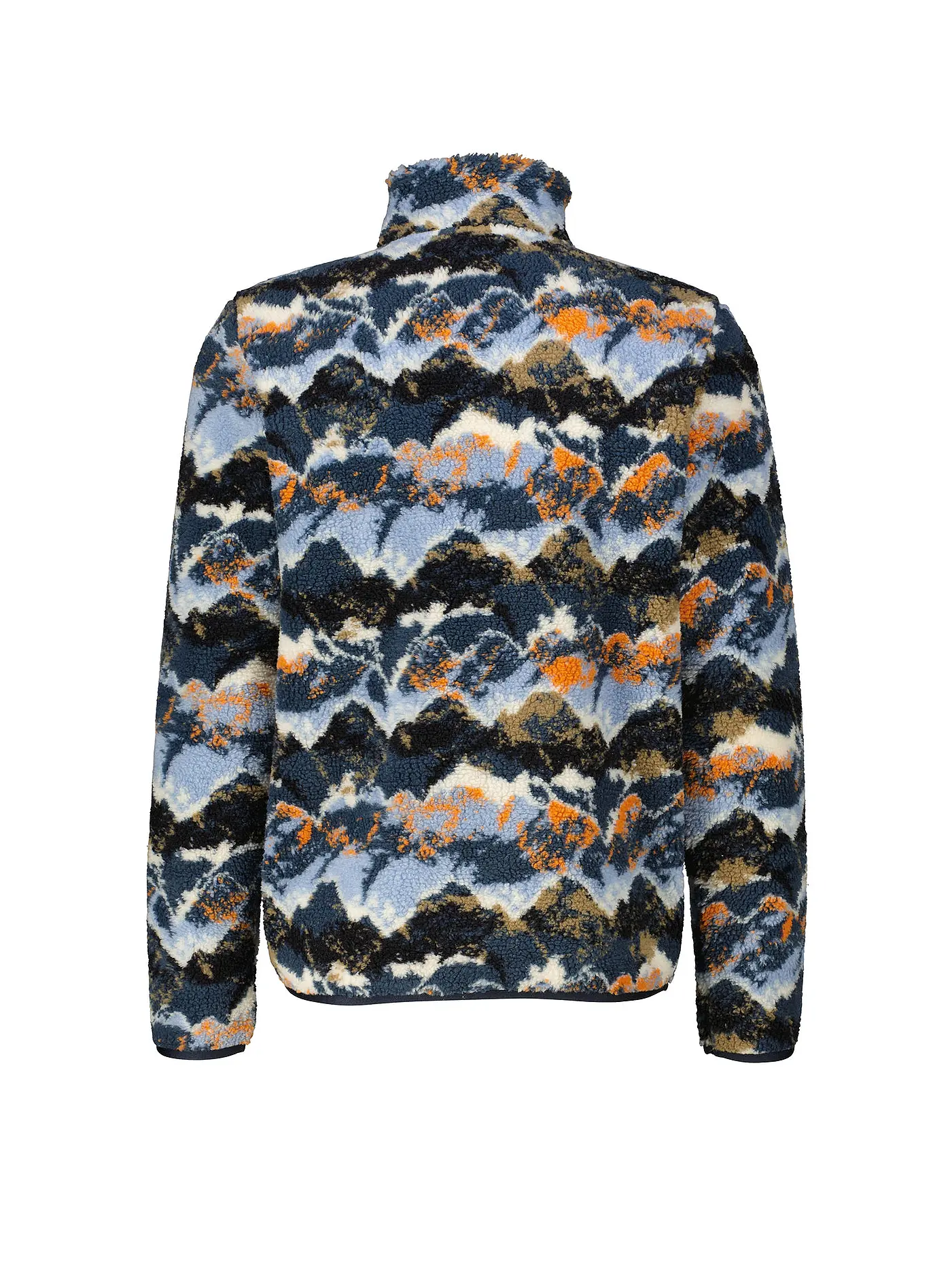MERU | Herren Fleecejacke Rennes Teddyfleece | hellblau